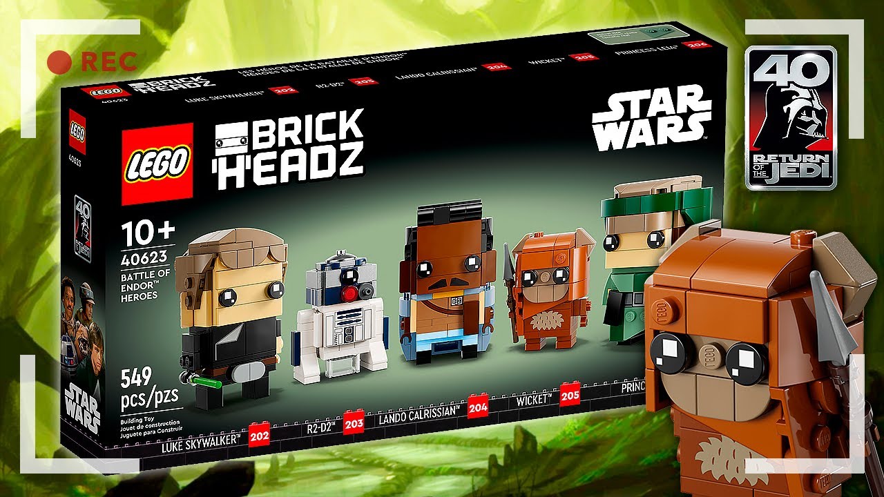 LEGO BRICKHEADZ STAR WARS - ЧТО ЭТО ЗА РОЗОВЫЙ КУБИК? (40623)