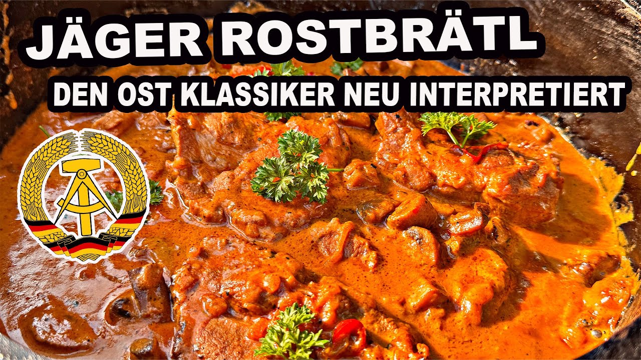 Jäger Rostbrätl den Ost Klassiker neu interpretiert | The BBQ BEAR