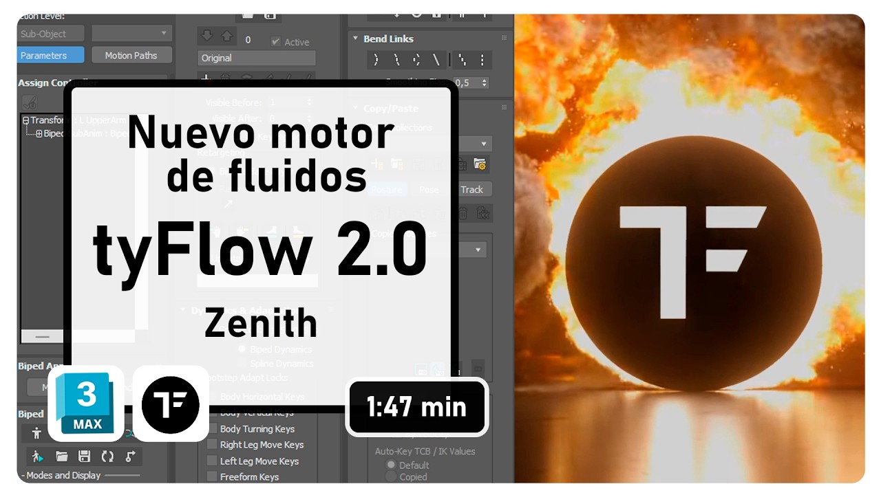 ESTO ES OTRO NIVEL, llega TYFLOW 2.0 + ZENITH a Autodesk 3ds Max!