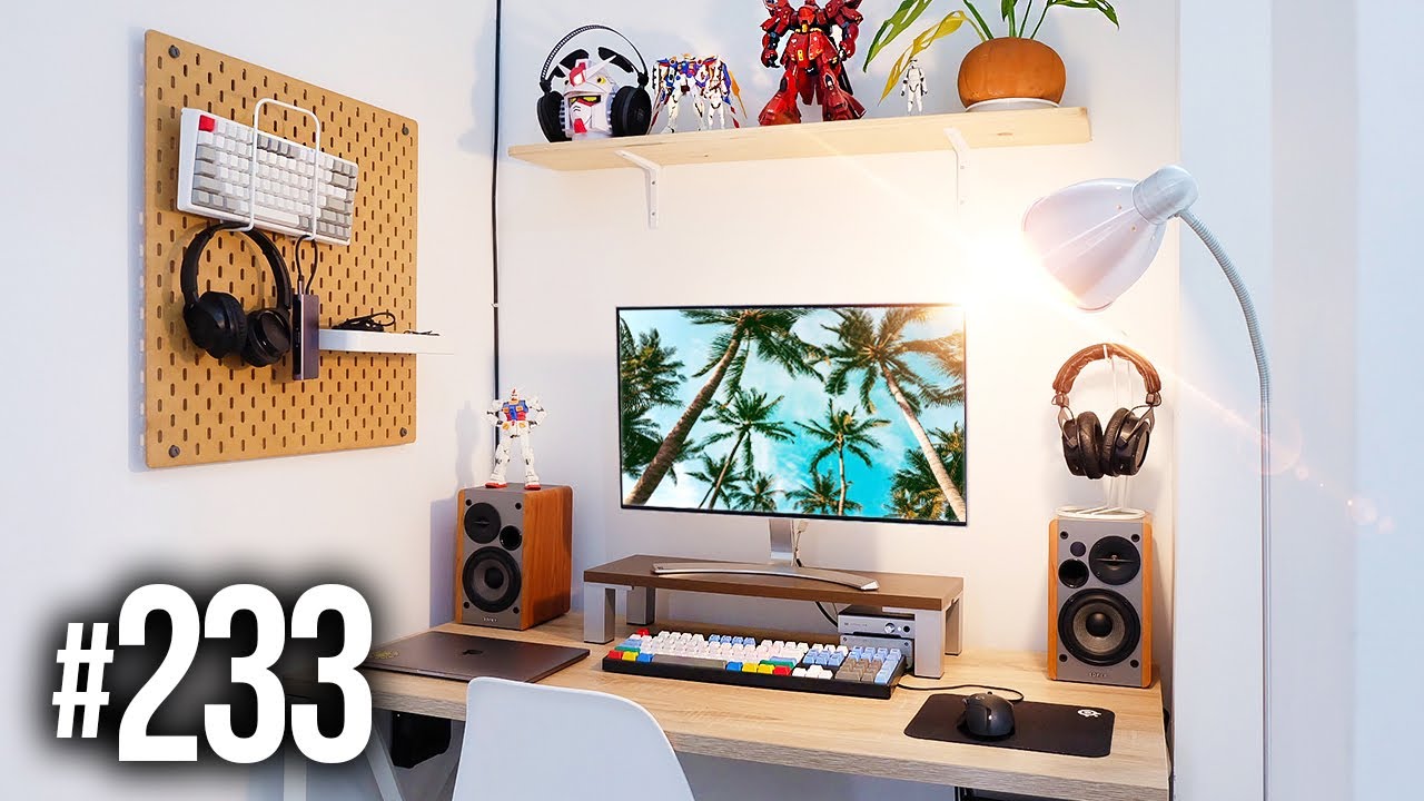Room Tour Project 233 - Clean & Minimal Setups!