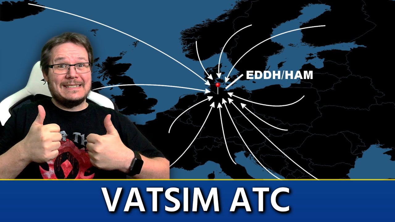 Usually I Train This Position - Tonight I Control It | Hamburg Apron at VATSIM ATC Event