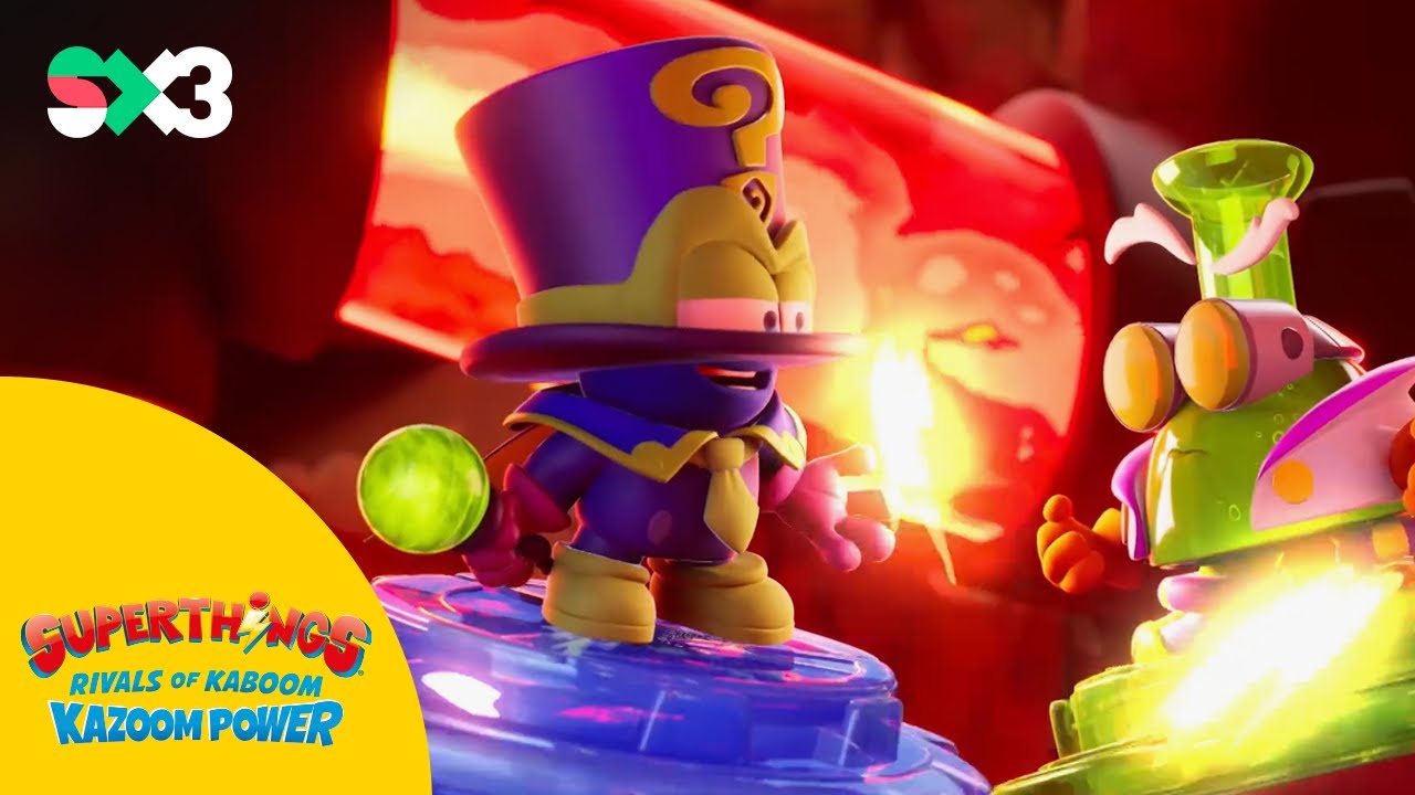 Girant com un tornado | Superthings: Rivals of Kaboom, Kazoom Power (T2xC14)