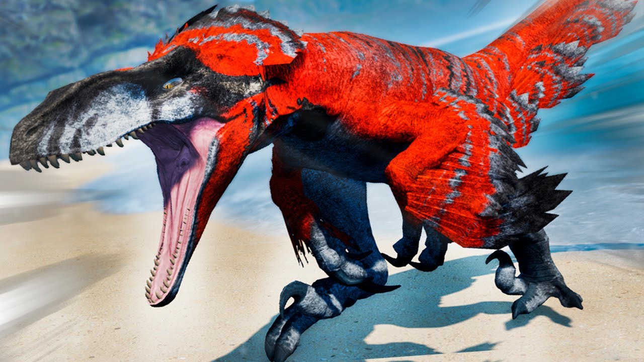 Nas Garras do Pyroraptor (Jurassic World) + Filhote Pyro e Tiranossauros | The Isle | (PT/BR)