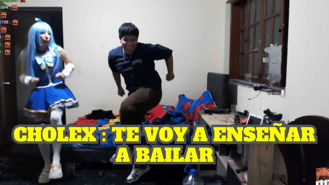 CHOLEX LE ENSEÑA A BAILAR A EMETSUKI
