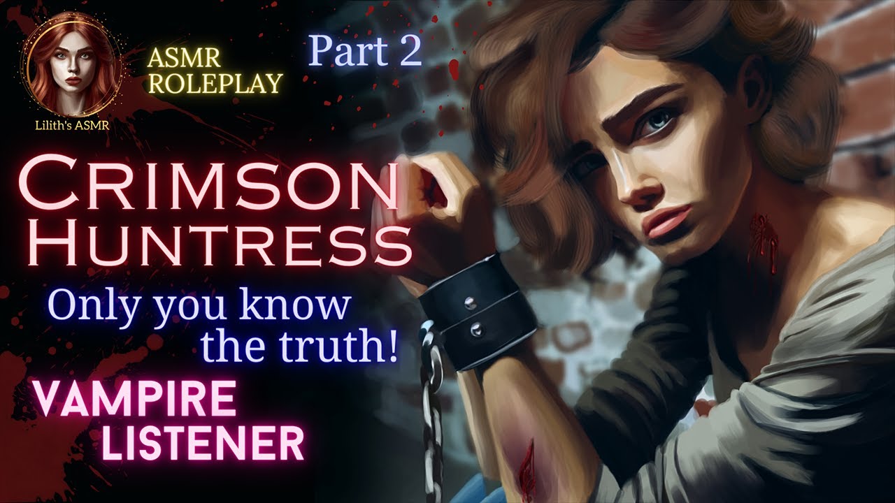 Vampire ASMR roleplay: You knew the secret all along! [vampire listener][feeding][huntress][FM4A]