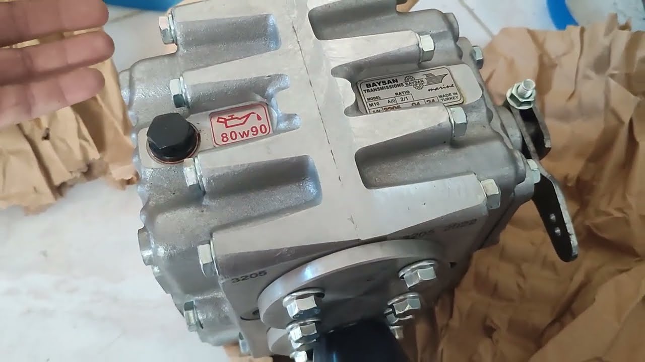 Teknede son durum Baysan M10 şanzıman bysmarine bysgear #diy #keşfet #boat #boating #boats #yatch