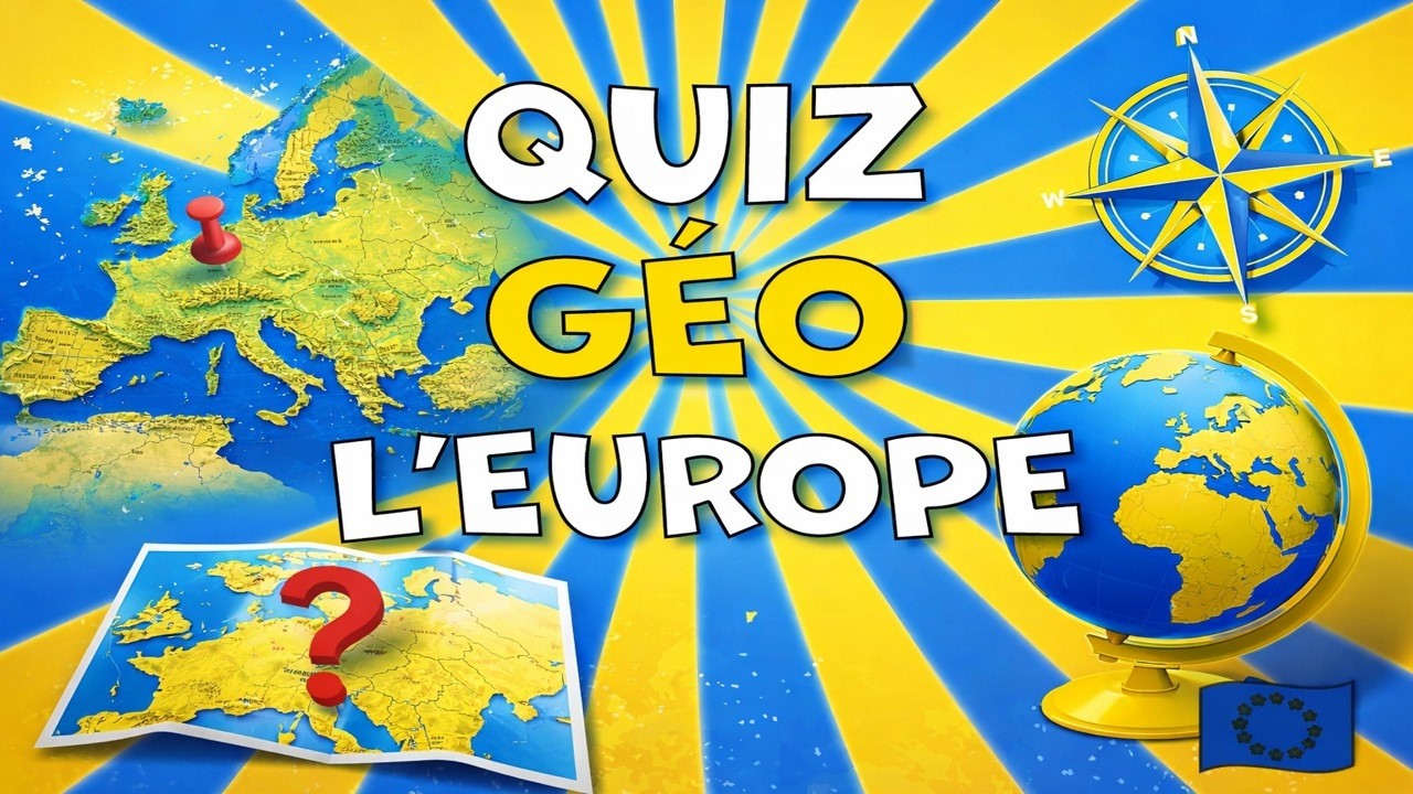 Quiz 2 Géo 🔵🟡- l'Europe