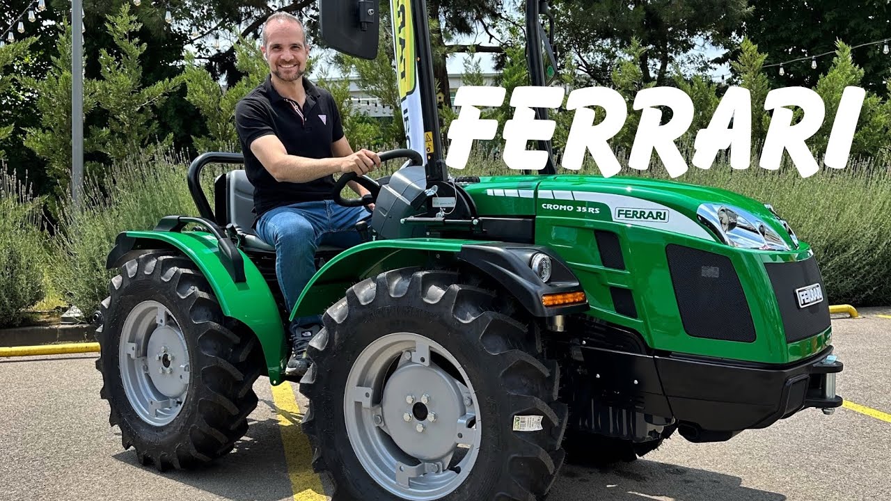 Artık Türkiye’de! | FERRARI Traktör