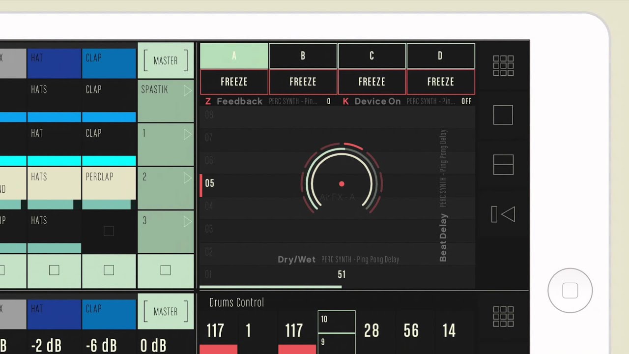 CONDUCTR Upcoming new feature | Ableton Live controller for iPad