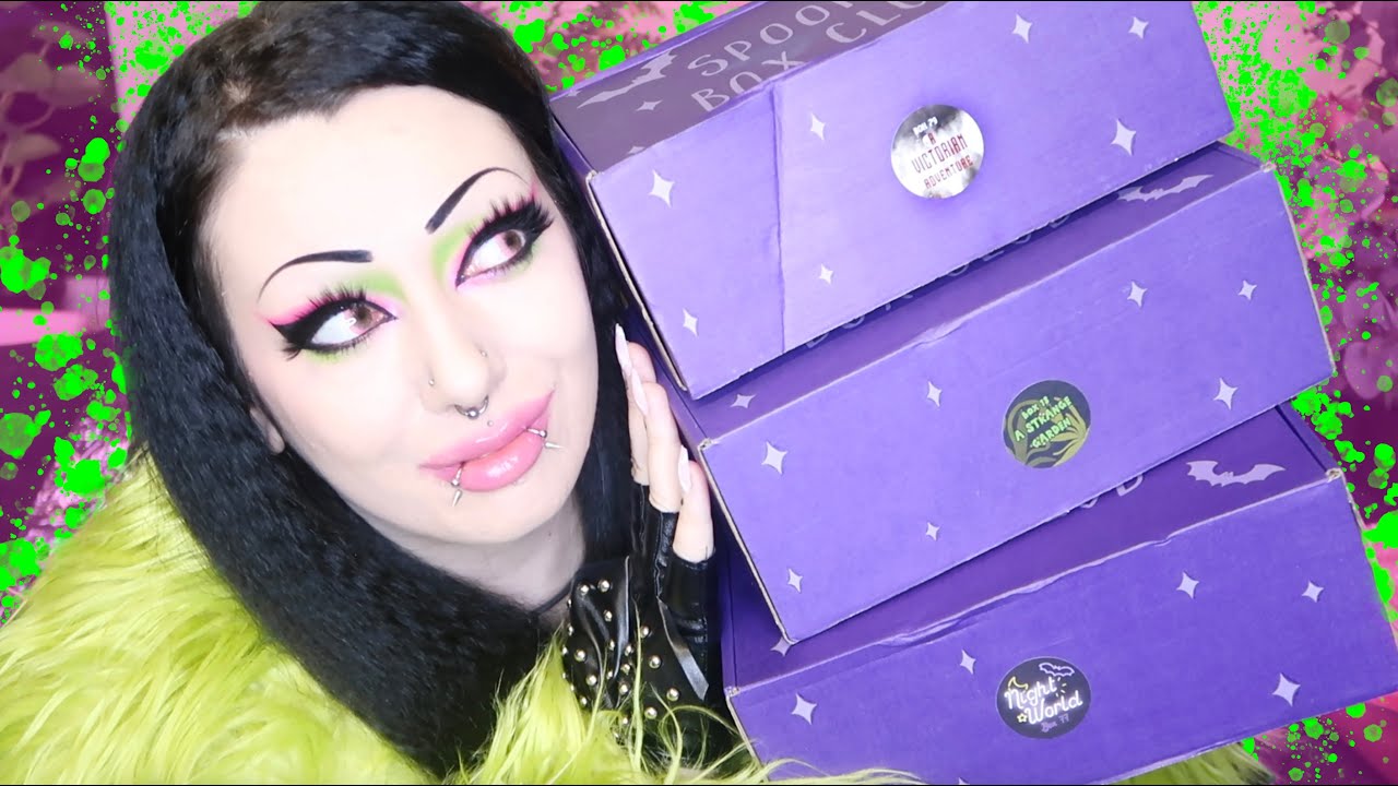 TRIPLE SPOOKY BOX CLUB UNBOXING - Night World - Strange Garden - Victorian Adventure