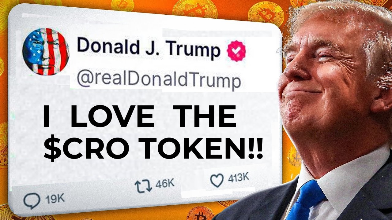 $CRO Price Prediction! (Trump's FAVORITE Altcoin)