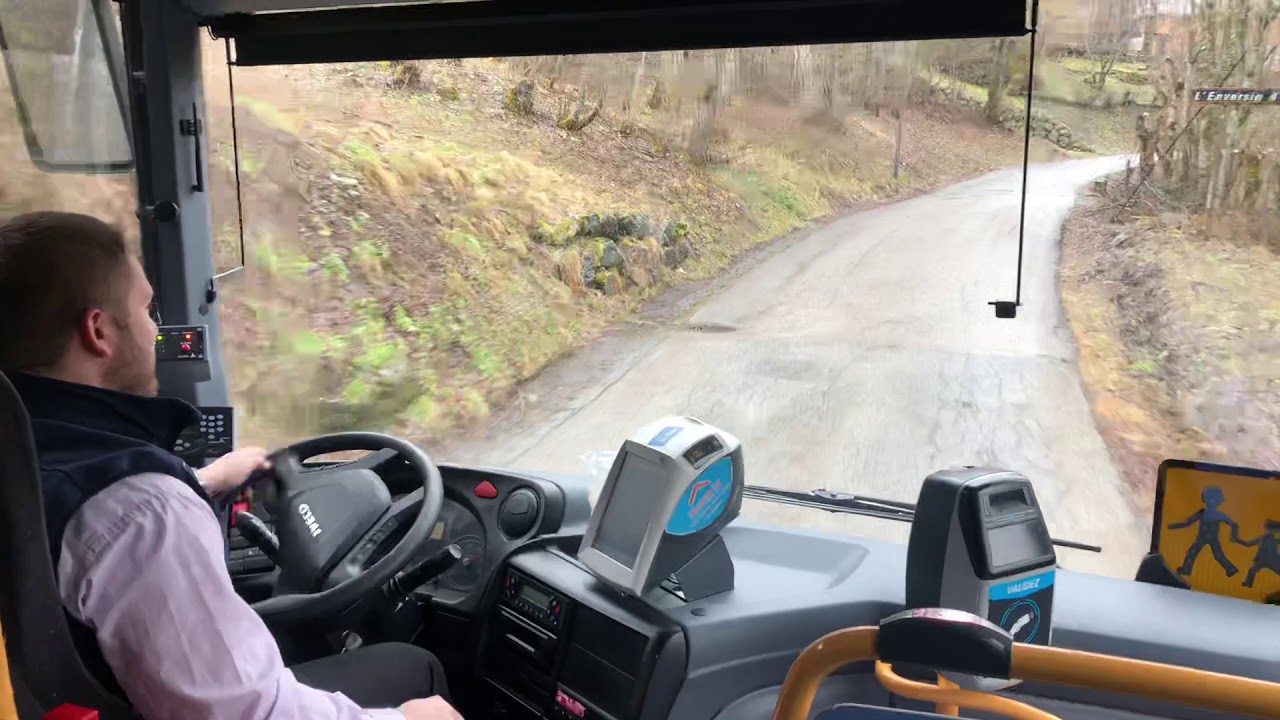 Au volant d’un Iveco Crossway Tector 7 sur l’Enversin