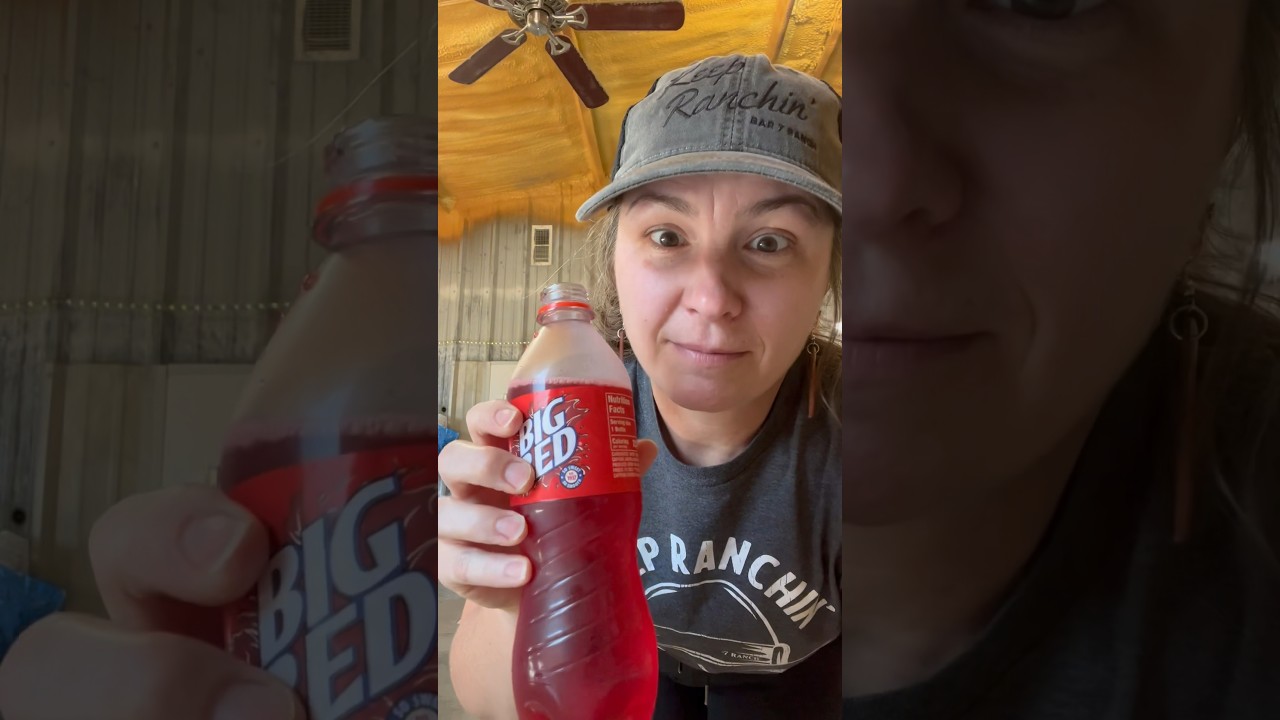 What is BIG RED soda?!