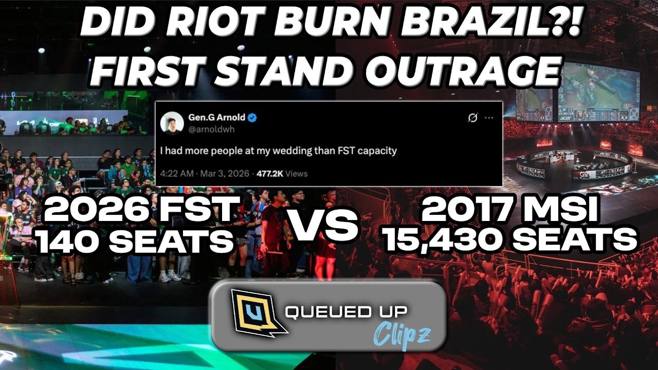 Only 140 Seats for First Stand, Did Riot Burn Brazil For 