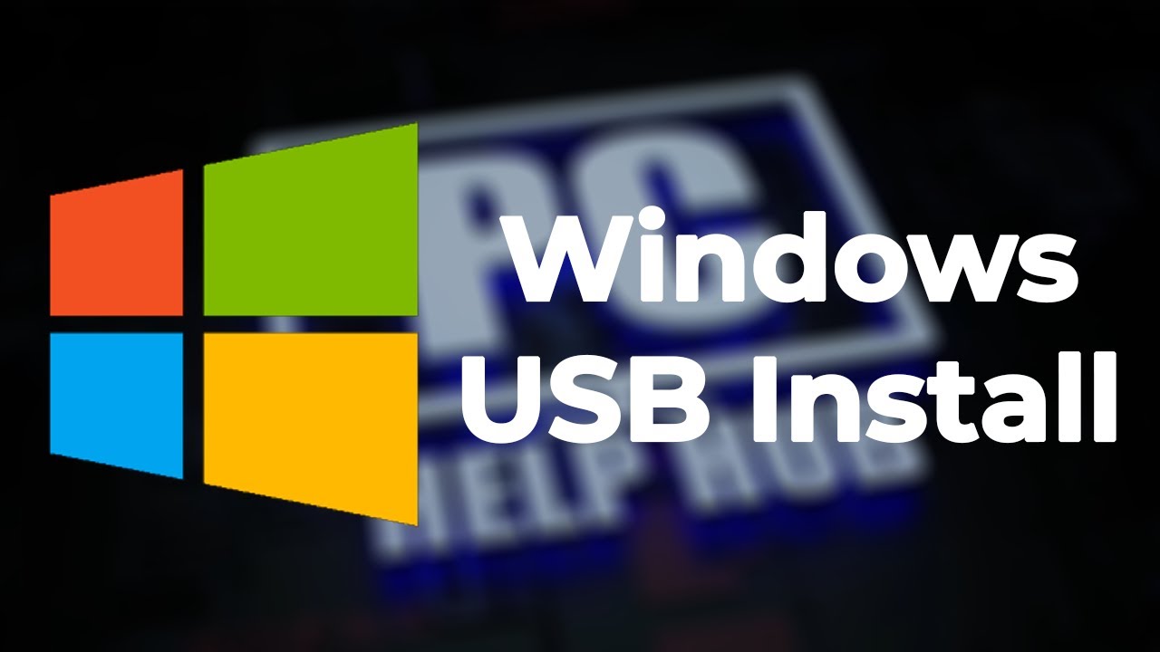 How To Install Windows (PC Help Hub Tutorial)