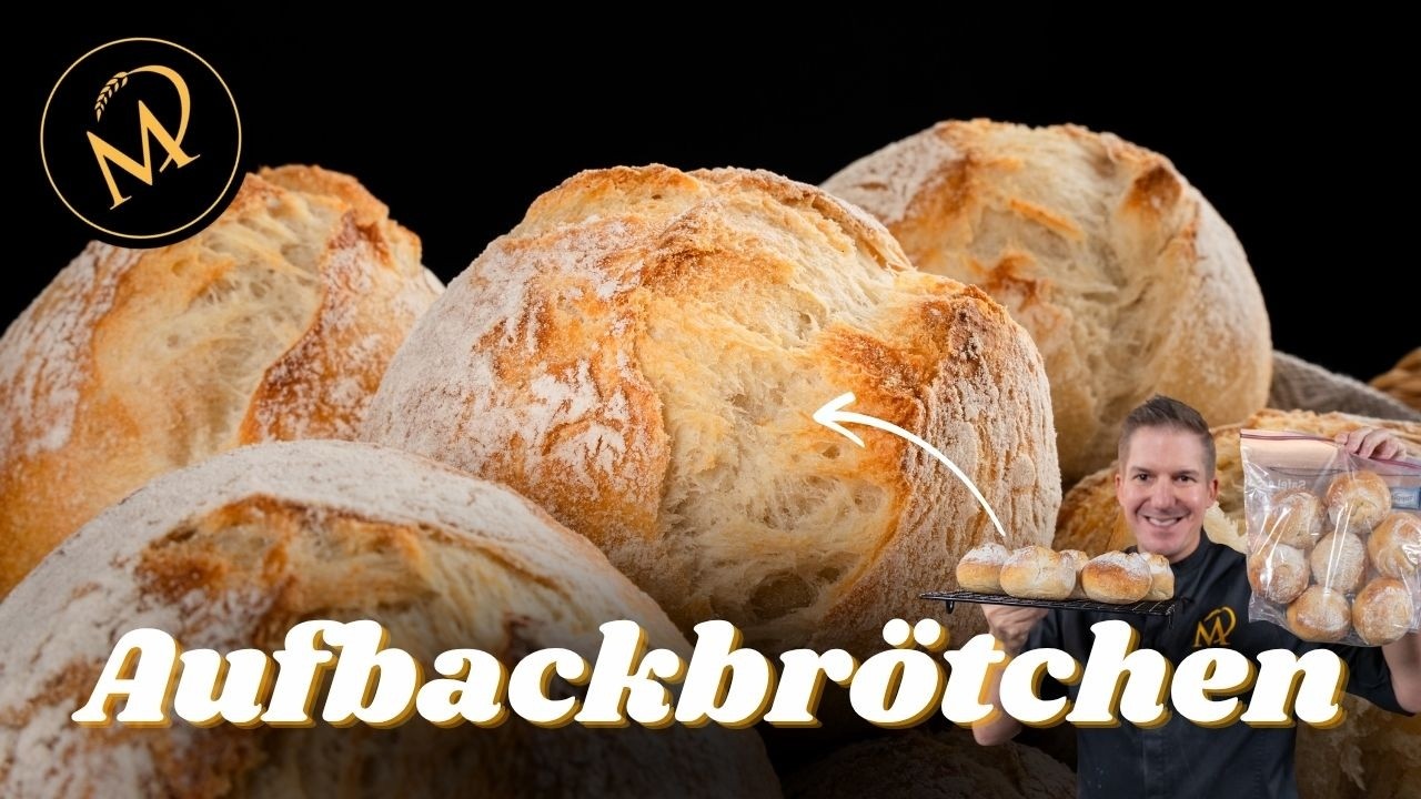Nie wieder Aufbackbrötchen kaufen! Lieblingsbrötchen selbst machen & einfrieren | Grundrezept