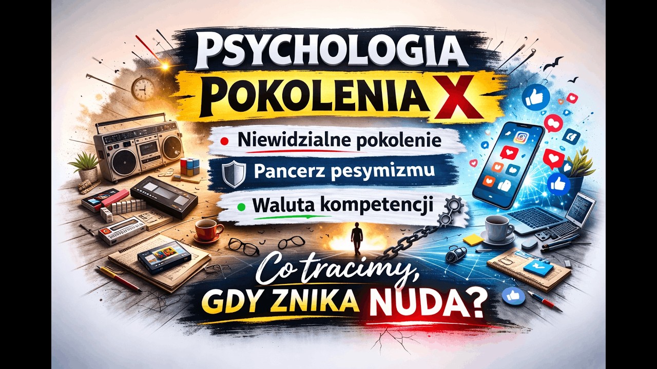 Psychologia Pokolenia X: niewidzialne pokolenie, pancerz pesymizmu i „waluta kompetencji”