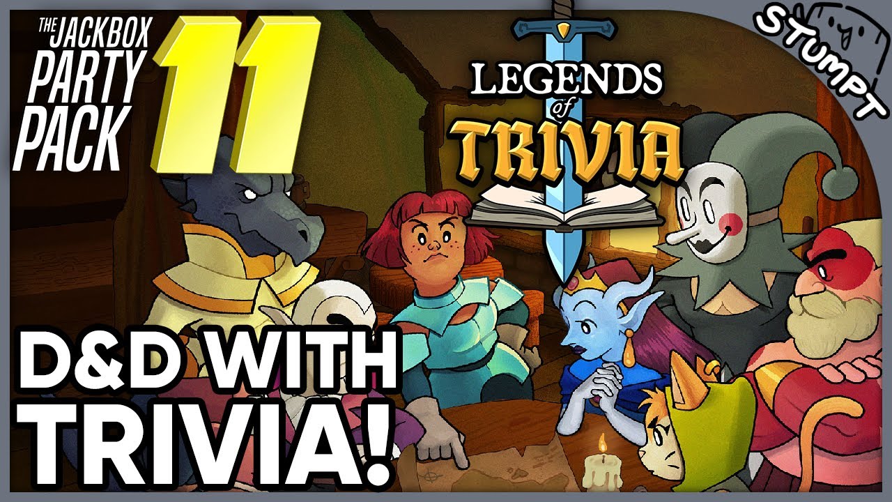 Jackbox Made A D&D Game! - Legends of Trivia (Jackbox Party Pack 11)