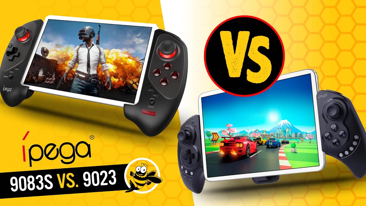 iPega 9083S vs iPega 9023 Wireless Mobile Game Controllers (Galaxy Tab A Tablets)