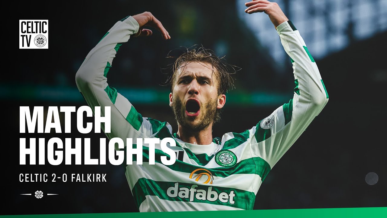 Scottish Premiership Highlights | Celtic 2-0 Falkirk (01/02/26)