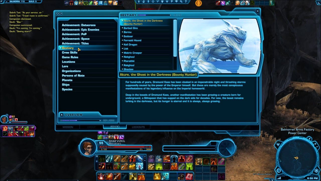 Mutated Colicoid Codex (Empire)