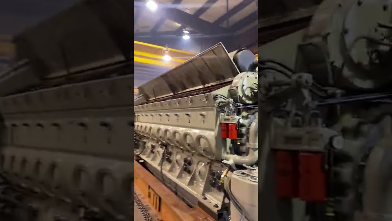 20 cylinder Emd 645 E7b.