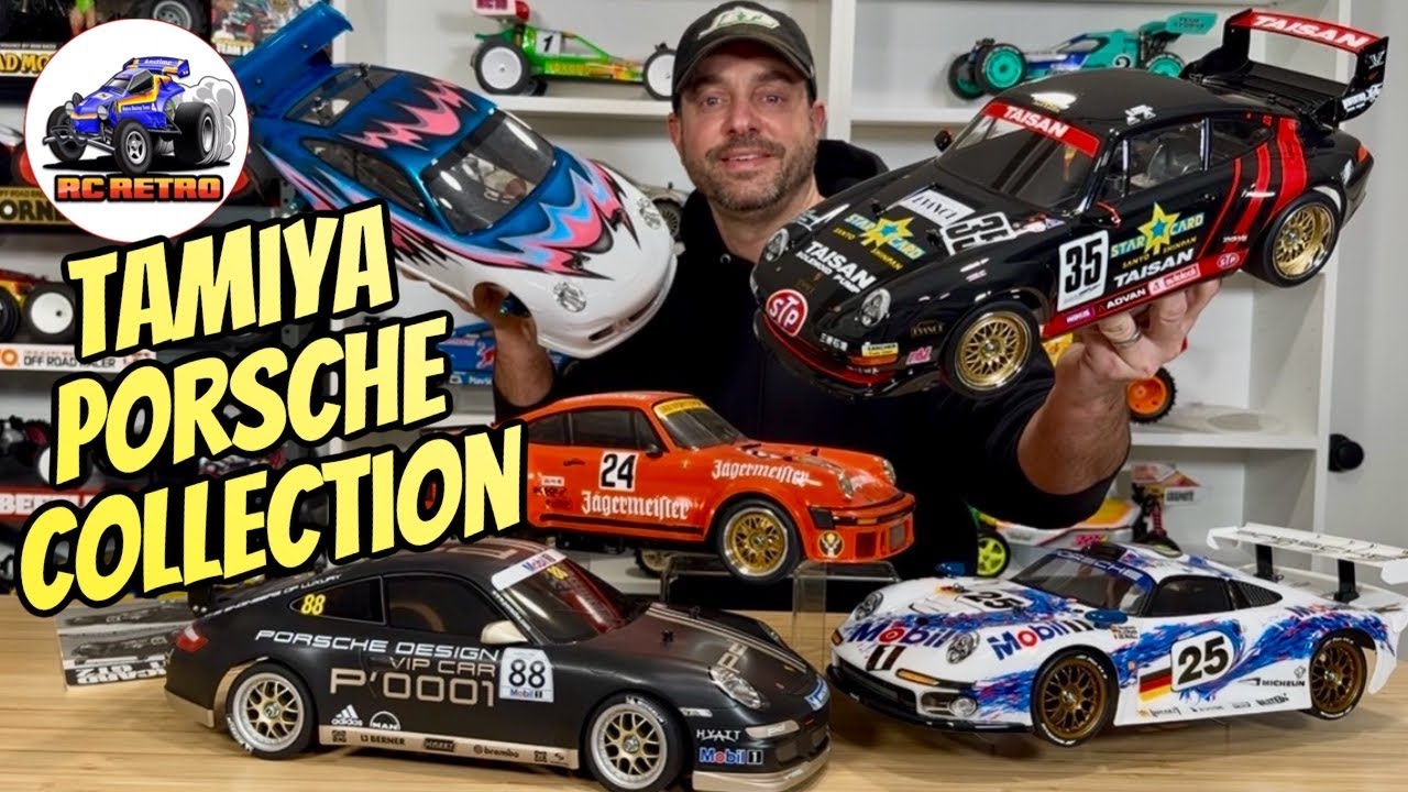 Going Porsche Crazy! My Tamiya Porsche Collection & Finishing my Taisan Starcard Porsche 911 GT2
