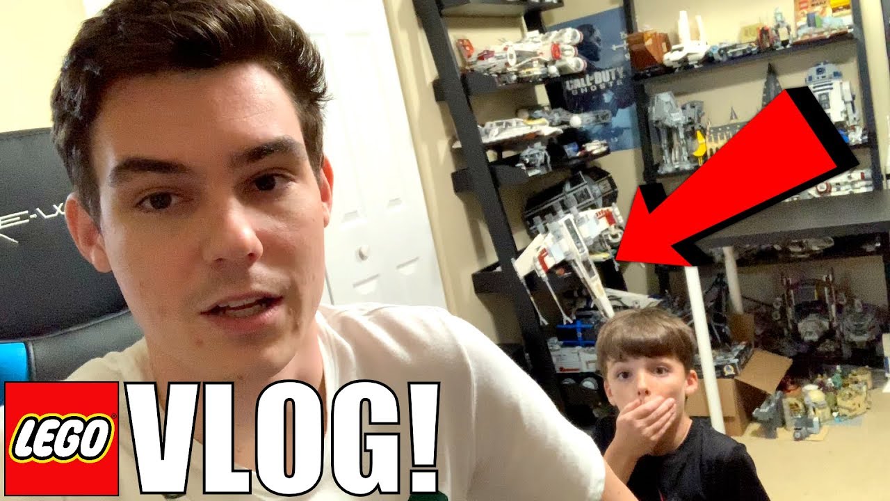 HE BROKE MY LEGO SETS! Emergency LEGO Shopping Trip For NEW LEGO Sets! | MandRproductions LEGO Vlog!
