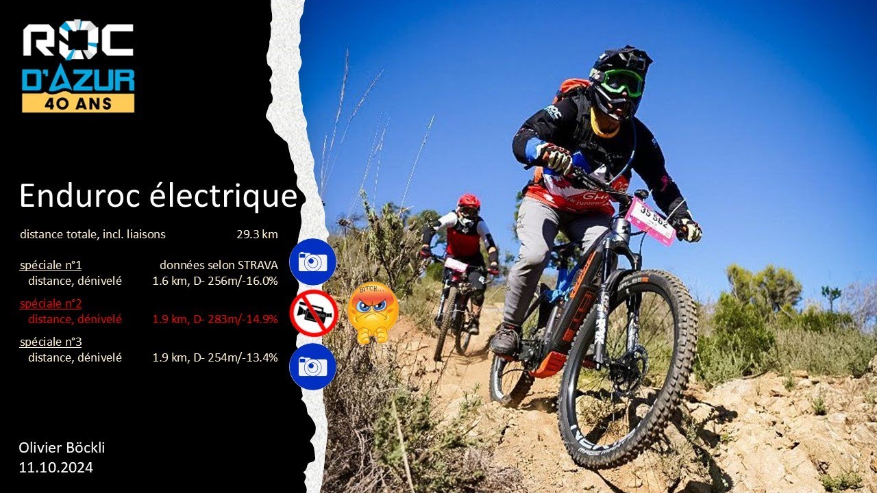 Roc d'Azur, Enduroc électrique - 11.10.2024