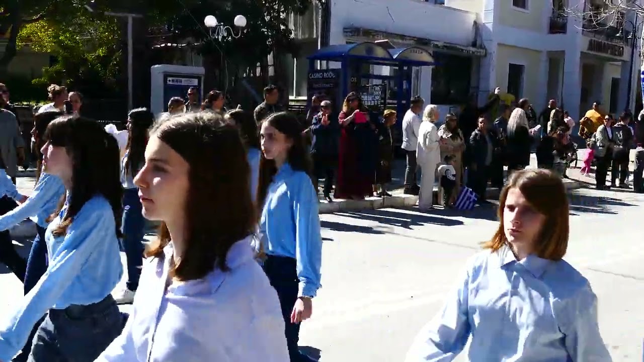 7 Μαρτίου 2025 Παρέλαση Κρεμαστή Ρόδου