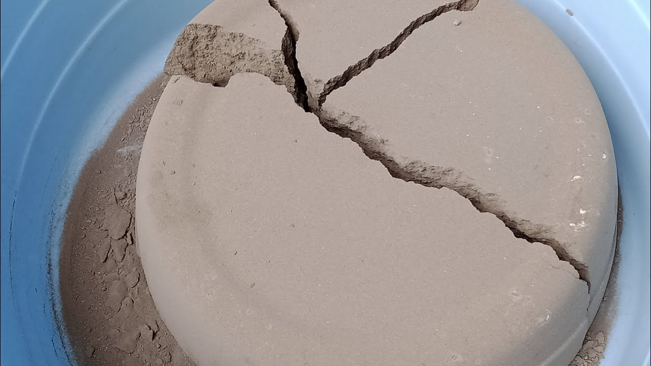 Big chunks of Pure Cement Crumble dry satisfying Sound Zariya ASMR