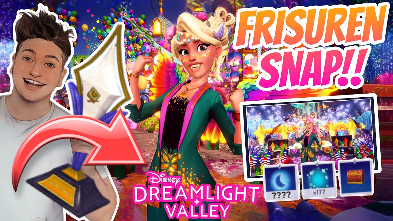 HÄÄ, das ist das FALSCHE THEMA! 😳 | Frisuren Dreamsnaps, Abstimmung & Belohnung | Dreamlight Valley 