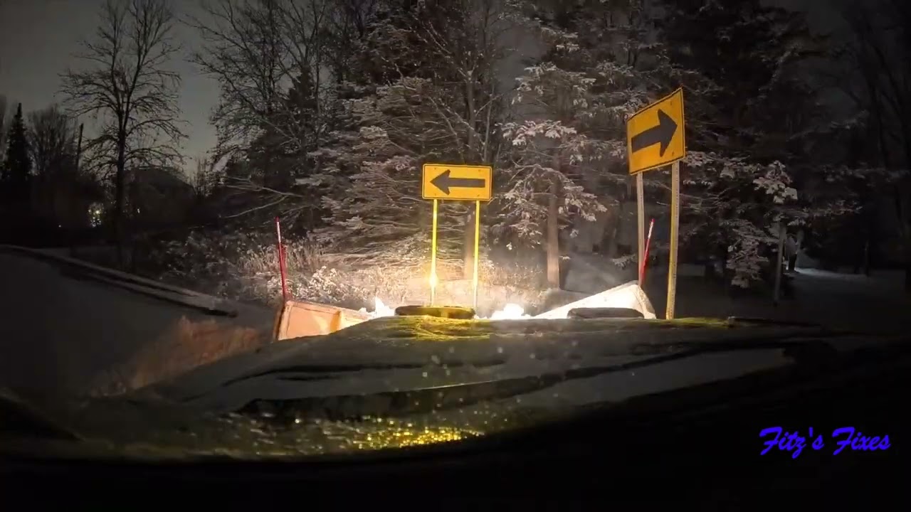 Snowplowing ASMR