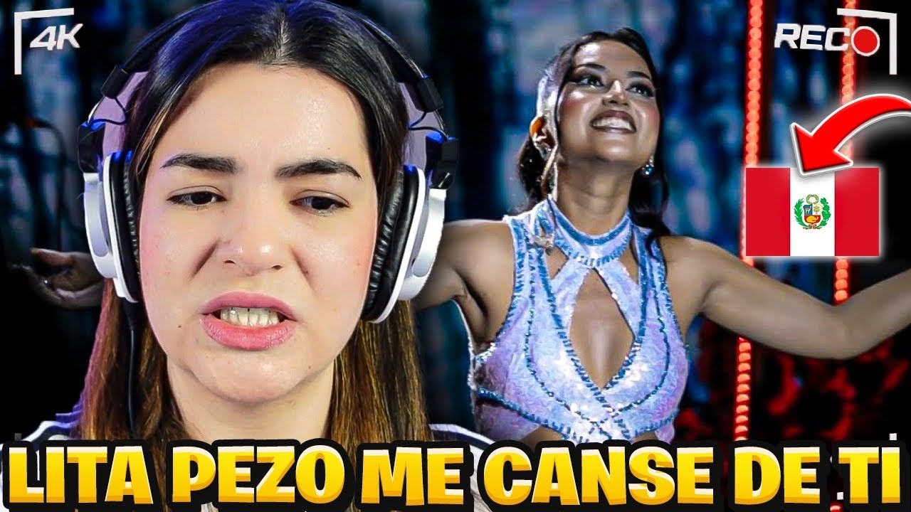 Lita Pezo - Me cansé de ti (En Primera Fila) | REACCION