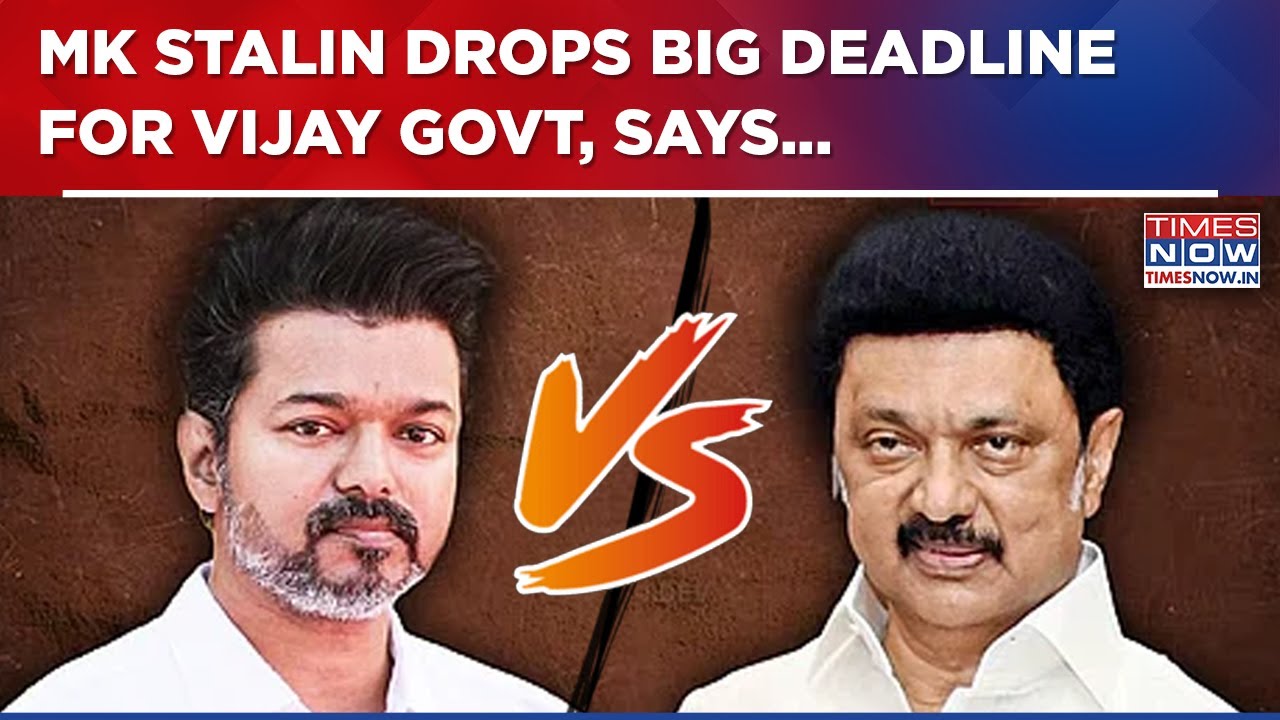DMK Vs TVK Escalates: Stalin Launches All-Out Attack On Vijay Govt, Starts Countdown On...