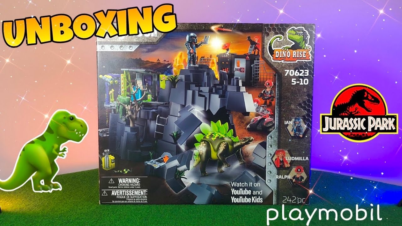 UNBOXING Dino Rise Playmobil (70623 - Le rocher du Dino Rock)