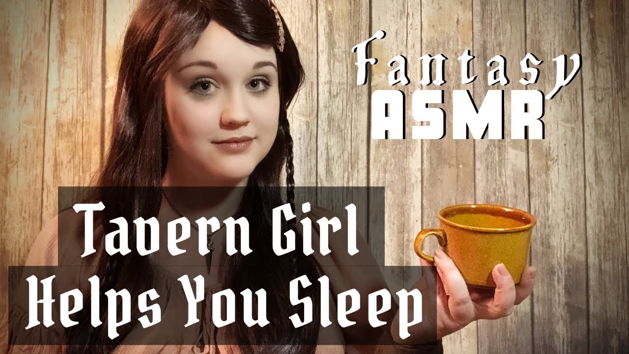 ASMR Fantasy Roleplay | Tavern Girl Helps You Sleep | Tea Making, Drawing and Rambles for Relaxation