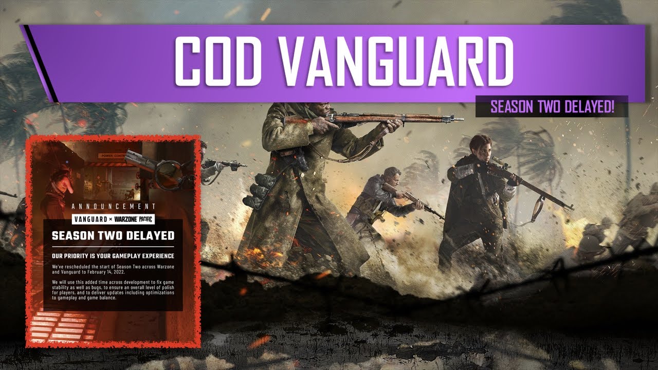 Why is Season Two delayed? COD Vanguard