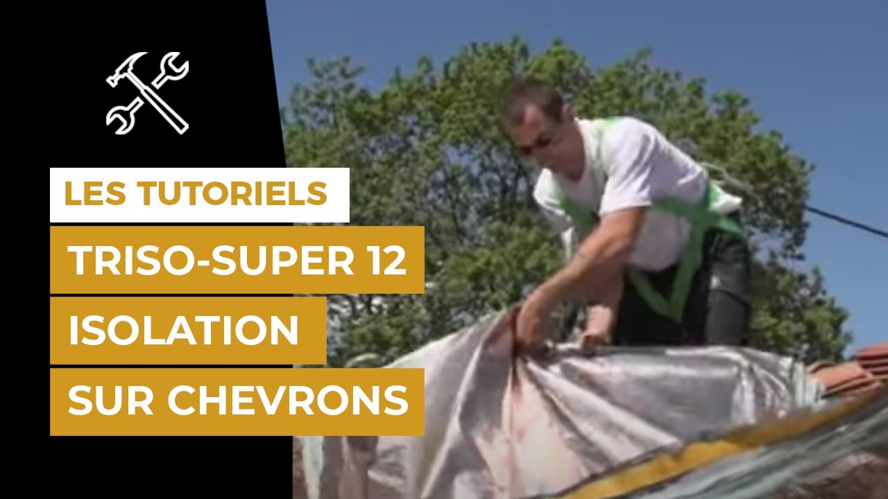 Comment isoler ma toiture avec TRISO-SUPER 12 sur chevrons ? | ACTIS Isolation