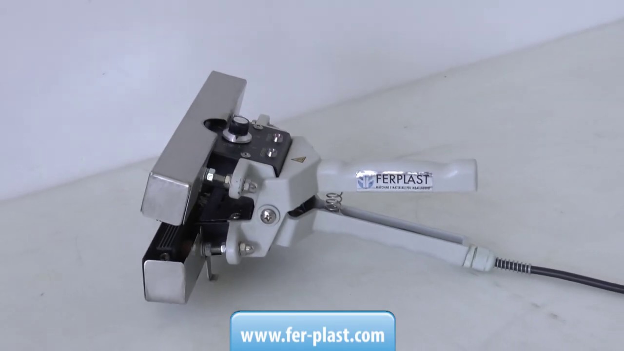 Pinza saldante per materiali barriera FRK 200 - www.fer-plast.com
