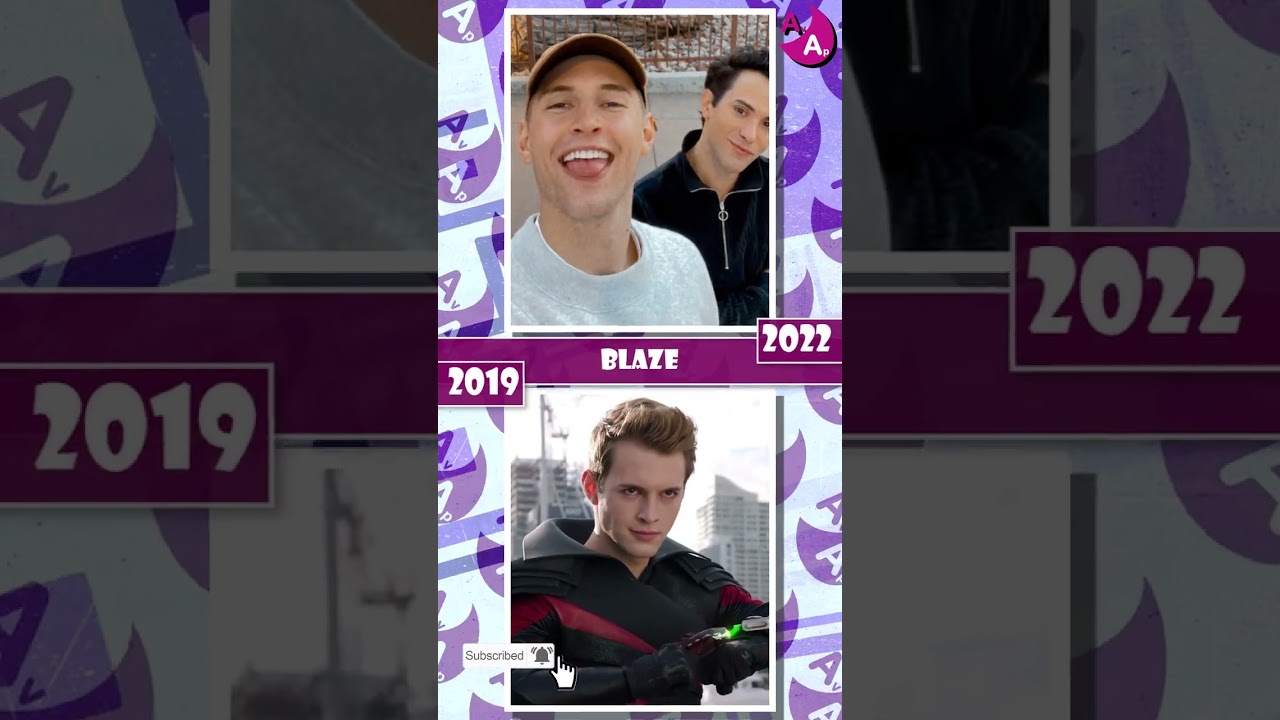 Power Rangers Beast Morphers Cast Then and Now 2022 #shorts