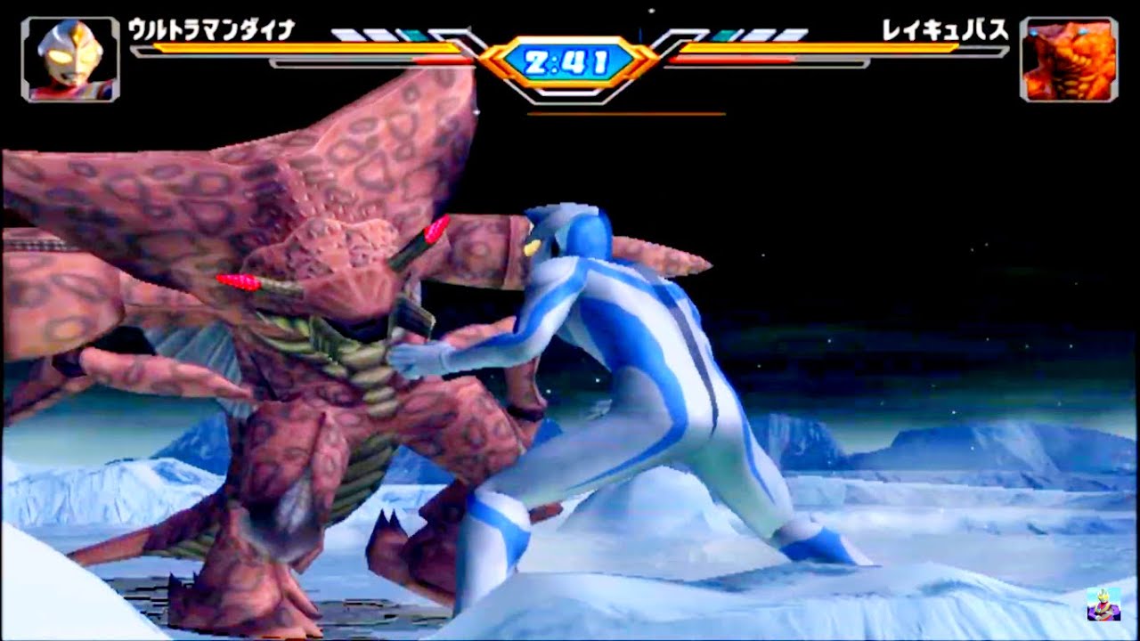 Ultraman FE3 - [Story Mode 14] Ultraman Dyna Vs Reigubas !! (PCSX2)