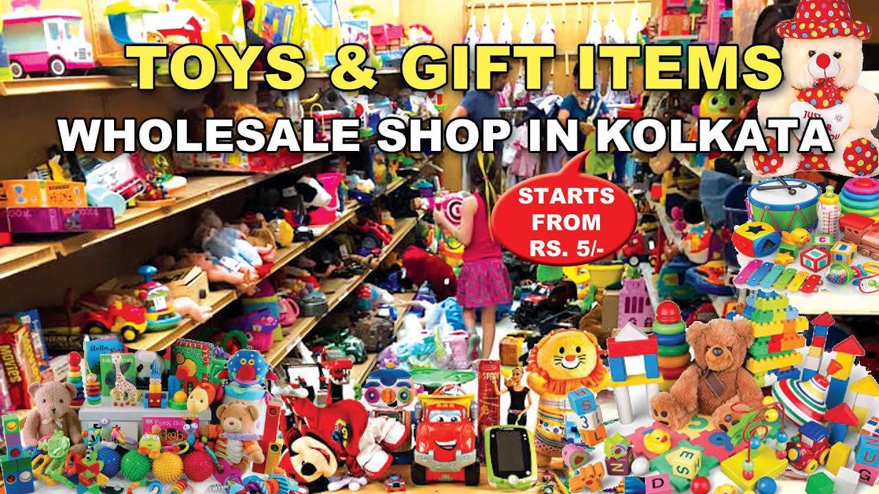 Gift and Toys Wholesale Shop in Kolkata, Ram Rahim Market, Burrabazar Kolkata