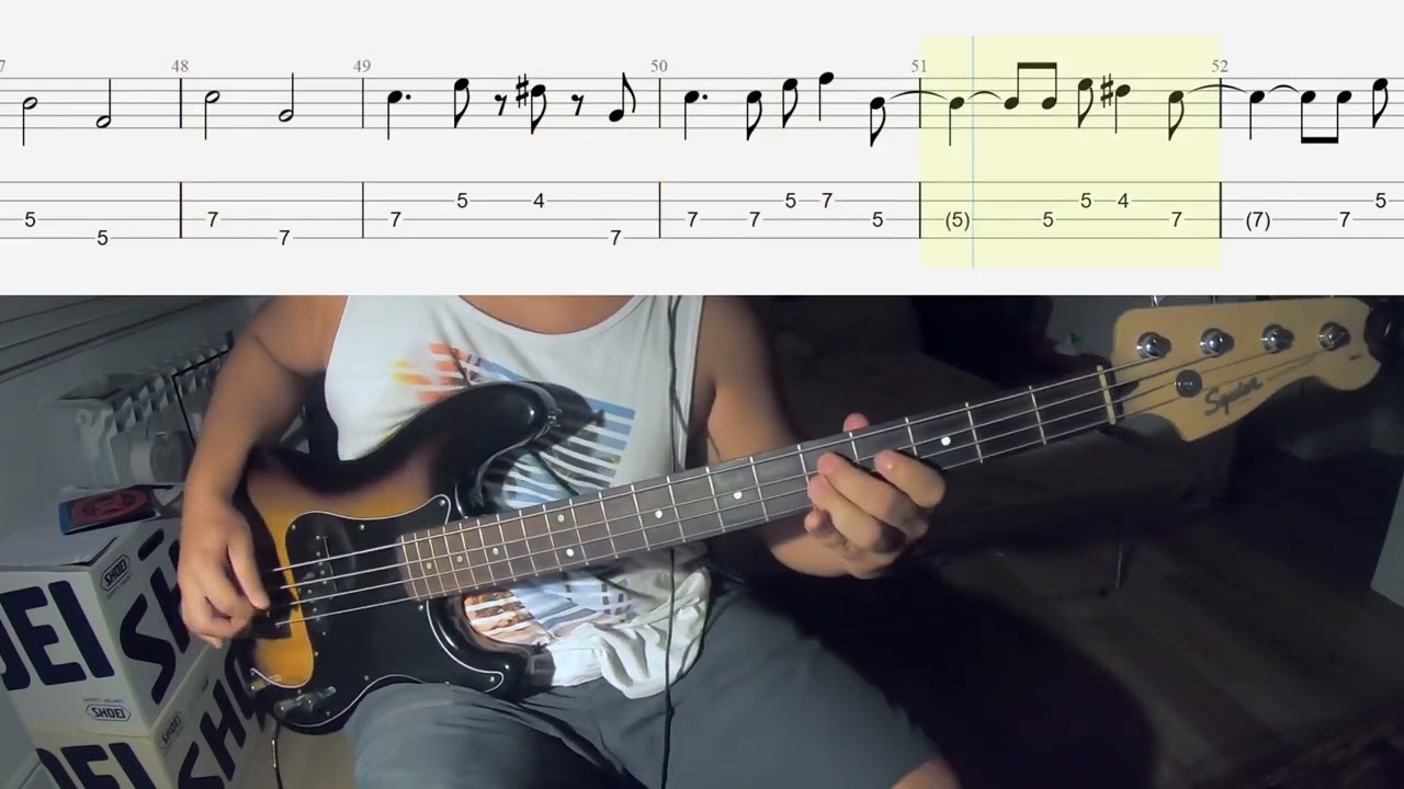 R.E.M. - The One I Love - Bass Cover + Tabs