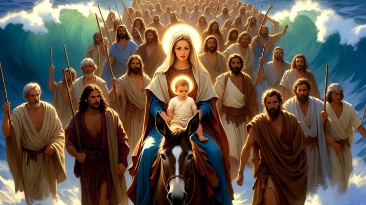 Did the Virgin Mary pass through the Red Sea with Moses