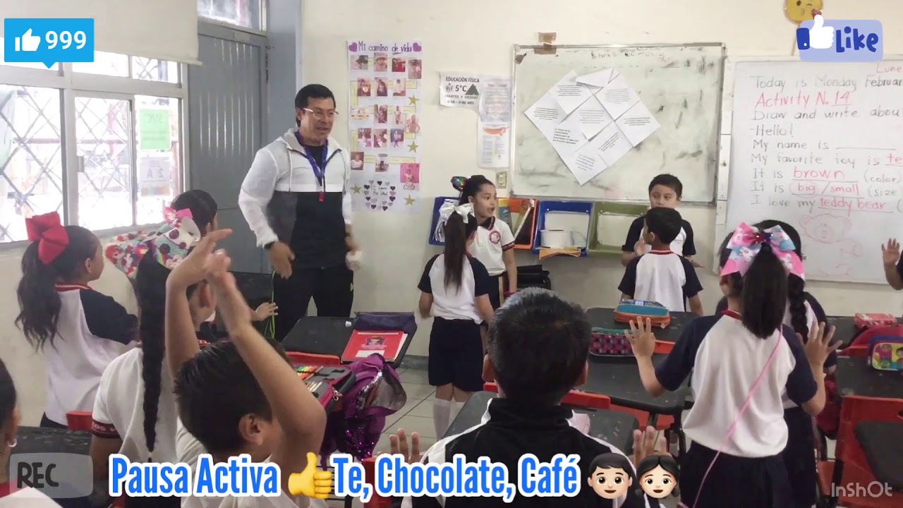 Pausas Activas Escolares👦🏻🧒Juego: “Te, Chocolate, Café ” 👨🏻‍💻Autor: Dr. Horacio García Mata.