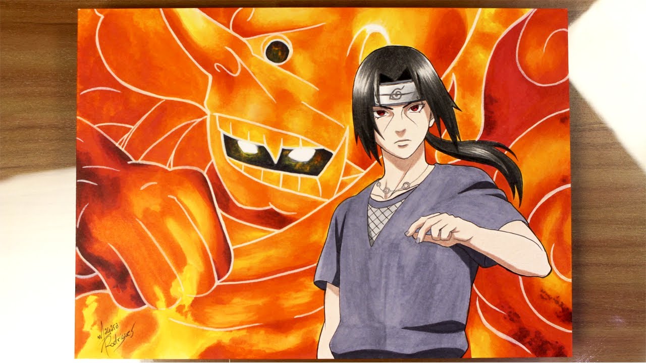 Drawing Itachi Susano'o