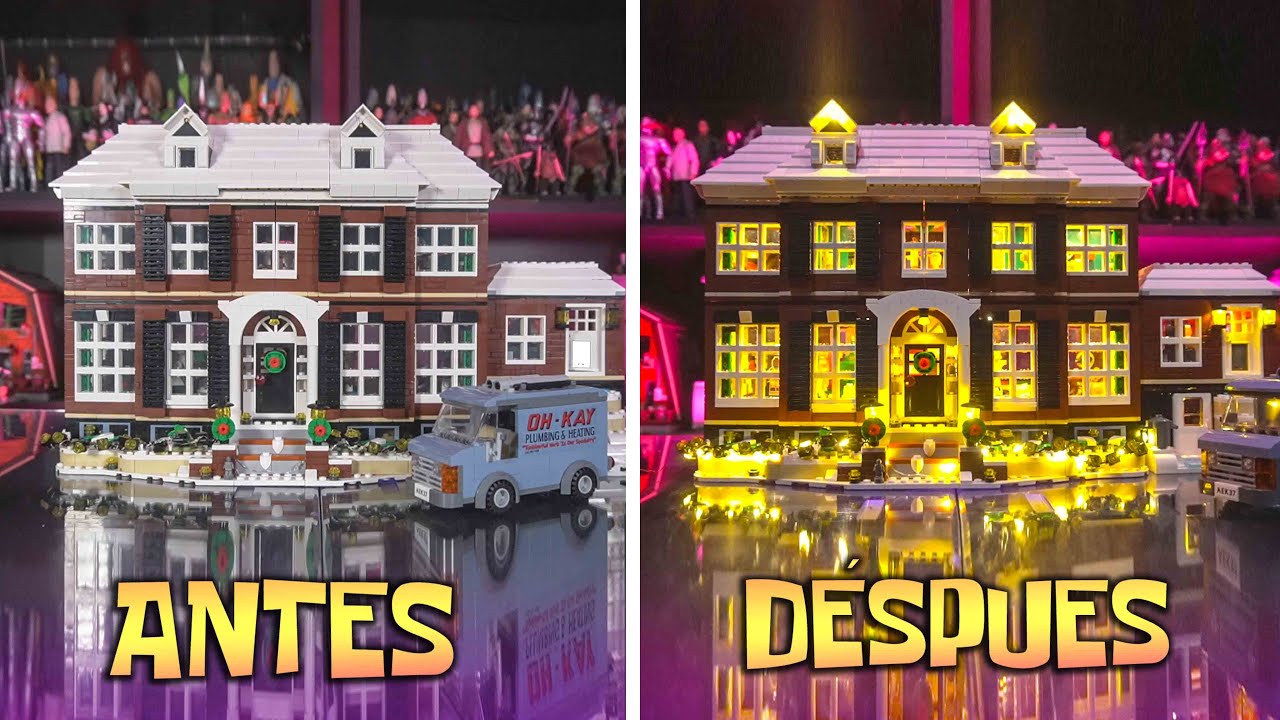 MEJORAMOS ESTE SET DE LEGO DE HOME ALONE 🎅🎄 | El Tio pixel
