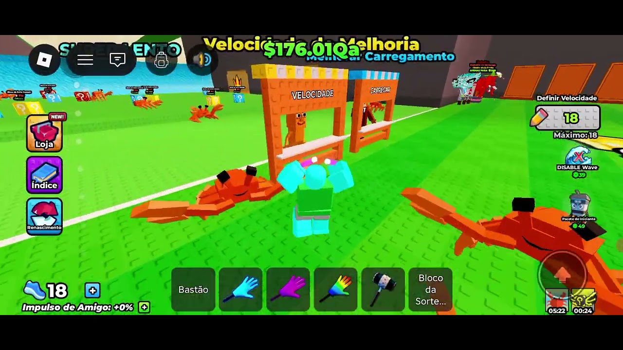 Quantos eu joguei fuja tsunami para Lucky Blocks