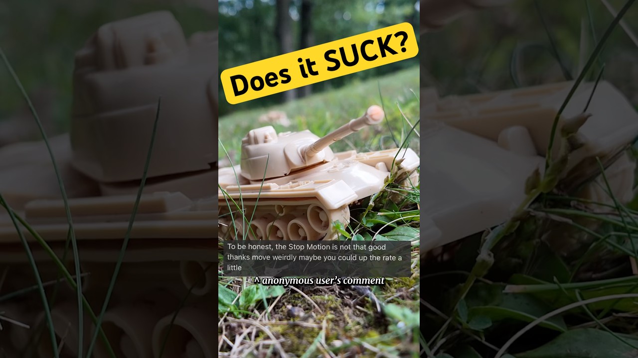 Does Our Stop Motion Really Look BAD? 🎥💥